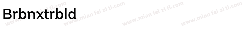 Boriboon Extrabold字体转换